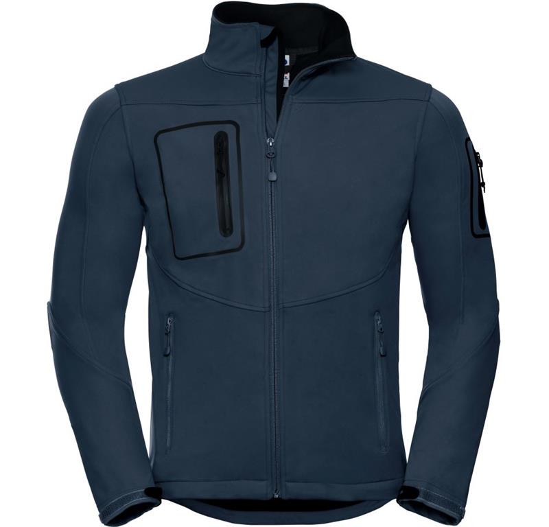 Herren 3-Lagen Sport Softshell Jacke 520