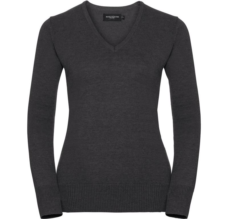 Russell | 710F Ladies' V-Neck Knitted Pu