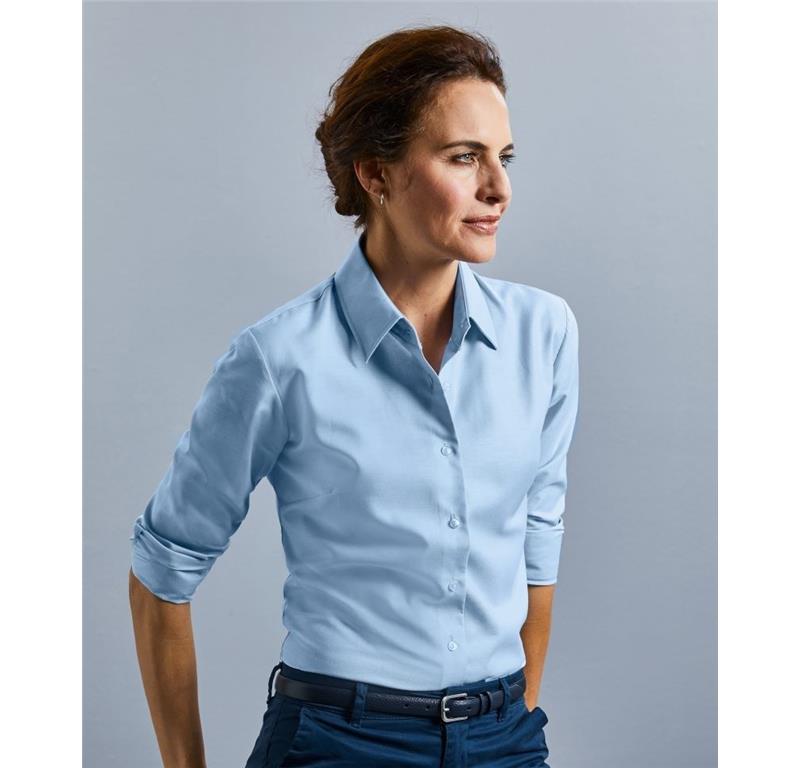 Ženska telirana oxford srajca 932F