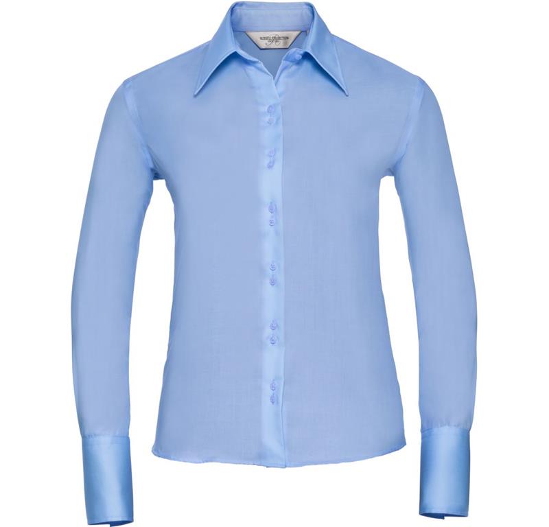 Bügelfreie Bluse langarm 956F