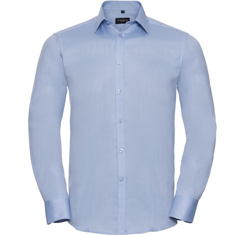 Herringbone Hemd langarm 962M