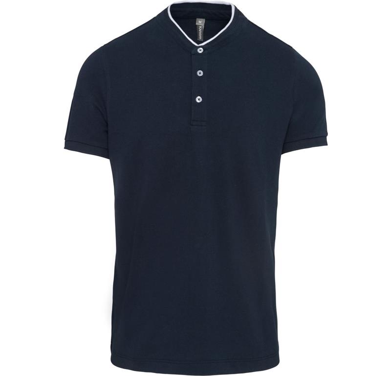 Herren Polo mit Maokragen K223
