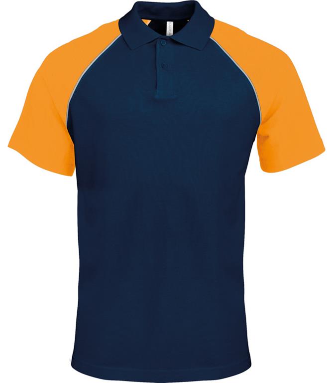 Moški polo dvobarvni K226