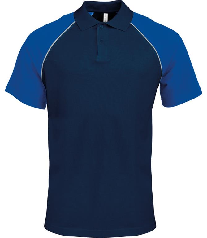 Moški polo dvobarvni K226