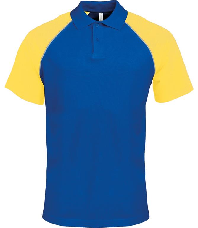 Moški polo dvobarvni K226