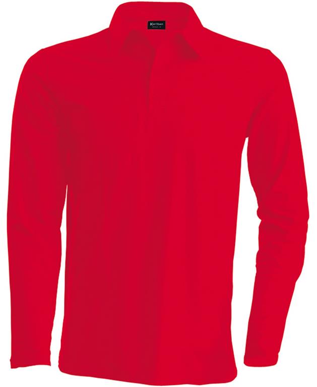 Men's Piqué Polo longsleeve K243