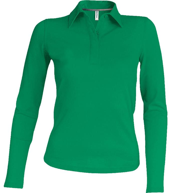 Ladies' Piqué Polo longsleeve K244
