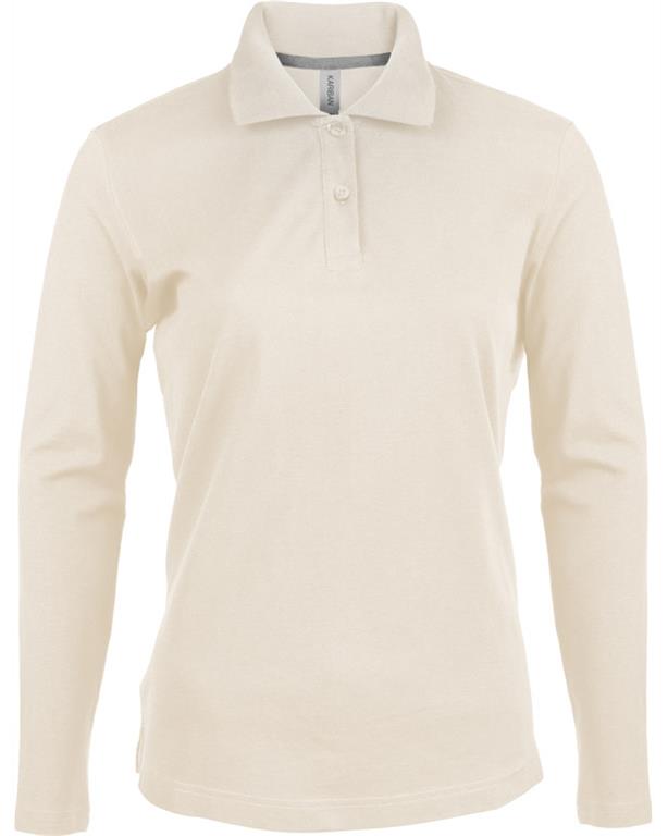 Ladies' Piqué Polo longsleeve K244
