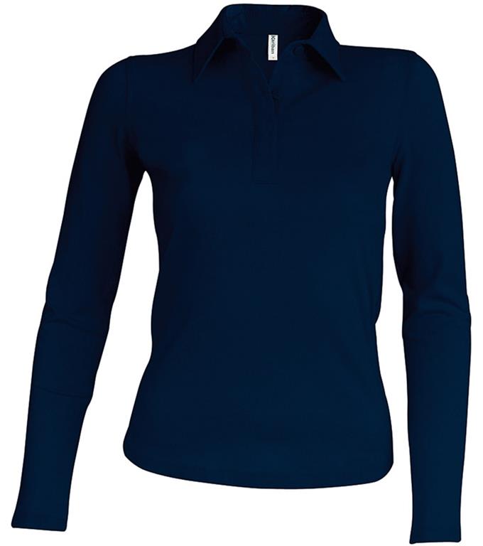 Ladies' Piqué Polo longsleeve K244