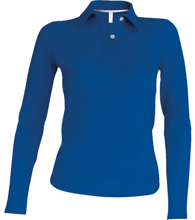 Ladies' Piqué Polo longsleeve K244