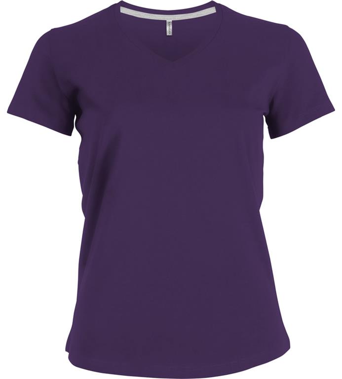 Damen V-Neck T-Shirt K381