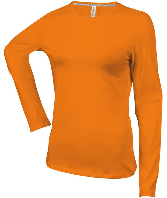 Ženska majica z dolgimi rokavi K383