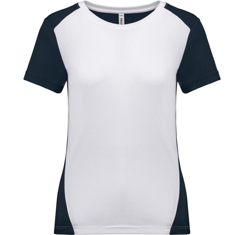 Damen Kontrast Sport Shirt Kariban ProAc