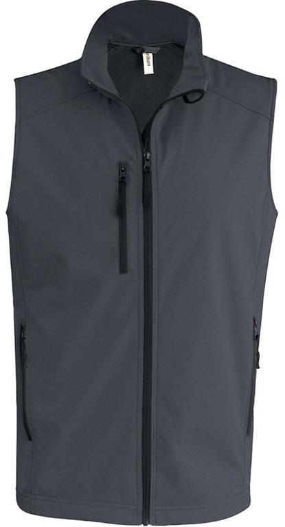 Herren Softshell Gilet K403