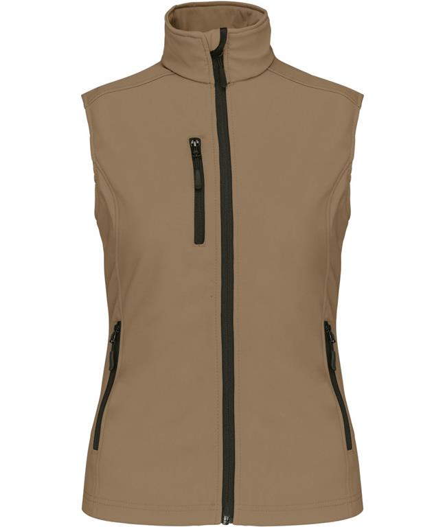 Ženski softshell brezrokavnik K404