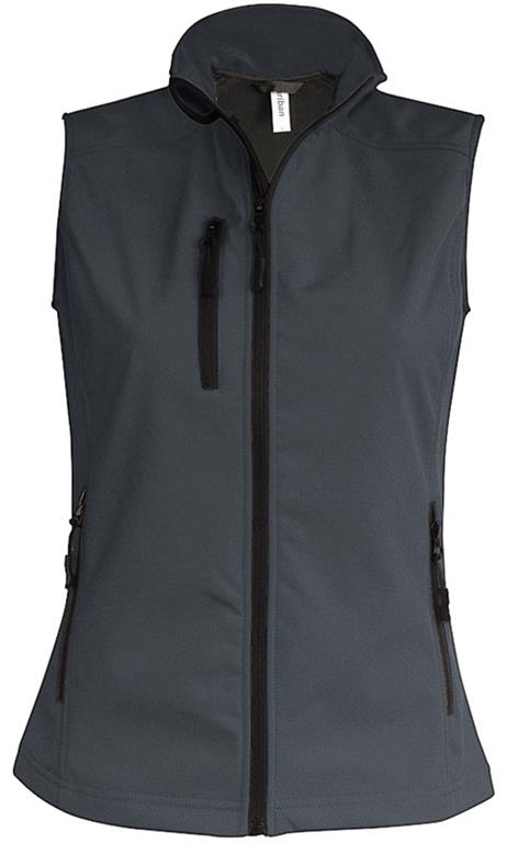 Damen Softshell Gilet K404