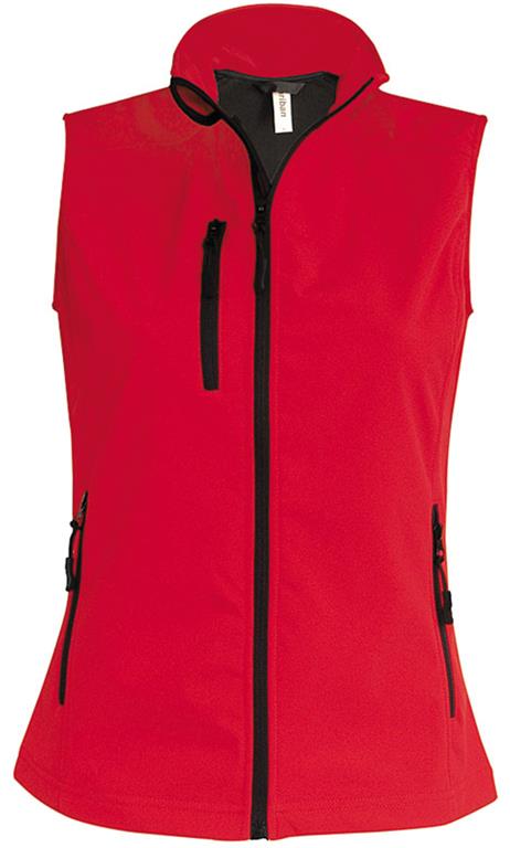 Ženski softshell brezrokavnik K404