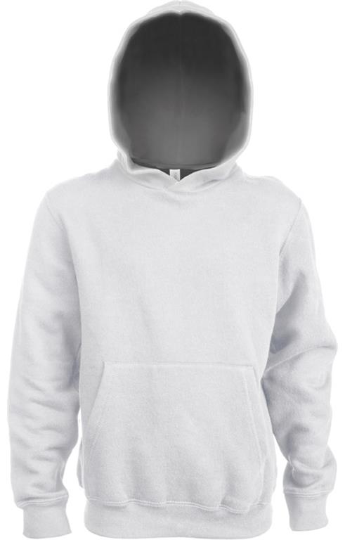 Kids‘ Contrast Hooded Sweatshirt K453