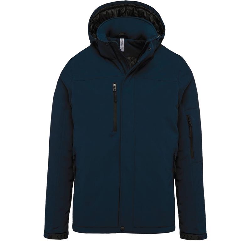 Men's 3-layer Hooded Softshell Parka K65