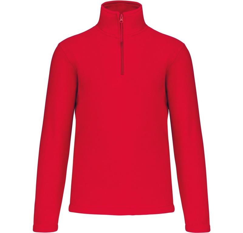 Microfleece Pullover mit 1/4 Zip "Enzo"