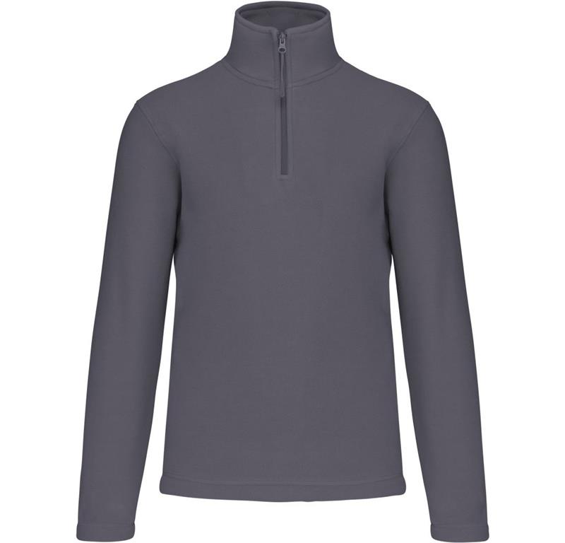 Microfleece Pullover mit 1/4 Zip "Enzo"