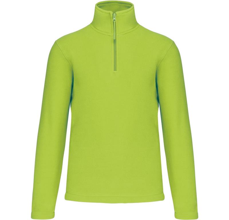 Microfleece Pullover mit 1/4 Zip "Enzo"