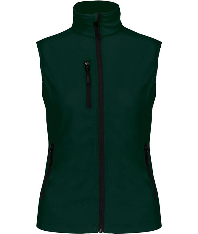 Ženski softshell brezrokavnik K404