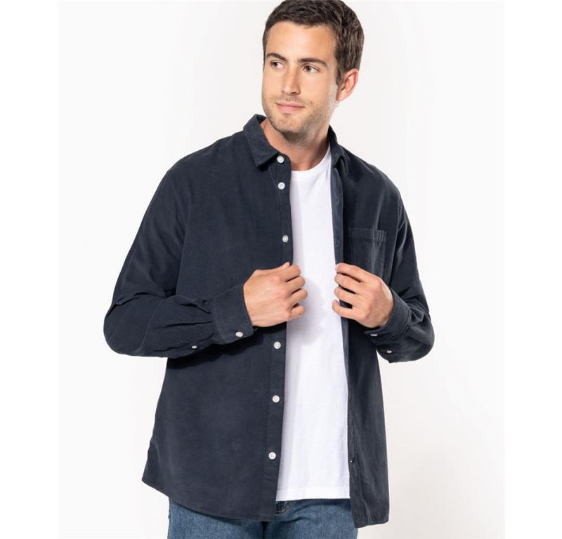 Moška srajca z dolgimi rokavi K599