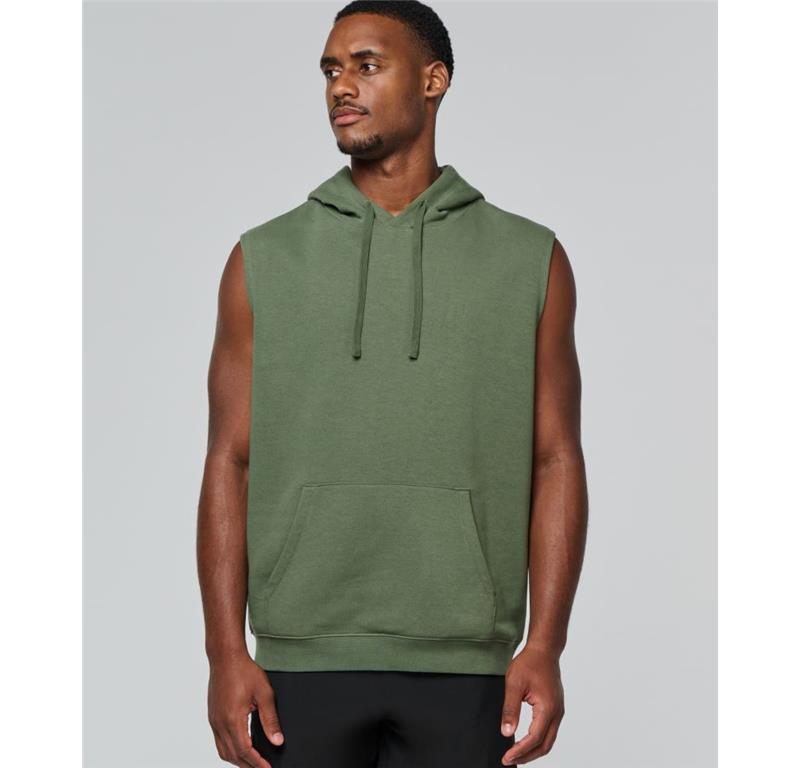 Unisex Kapuzen Sweater ärmellos Kariban