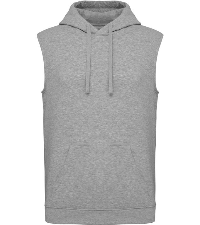 Unisex Kapuzen Sweater ärmellos Kariban