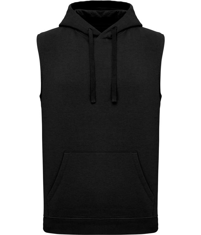 Unisex Kapuzen Sweater ärmellos Kariban