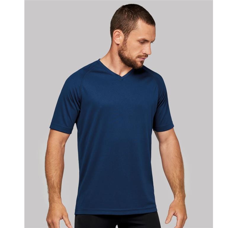 Herren V-Neck Sport T-Shirt PA476