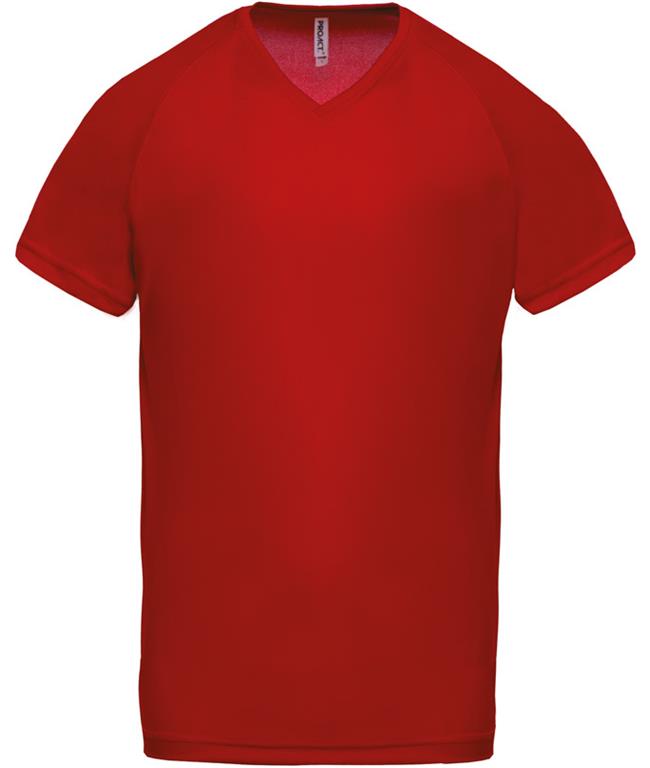Herren V-Neck Sport T-Shirt PA476