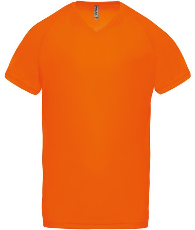 Herren V-Neck Sport T-Shirt PA476