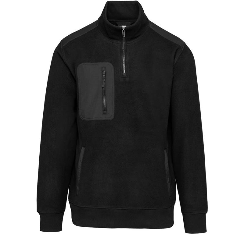 Delovni flis z 1/4 zadrgo WK905