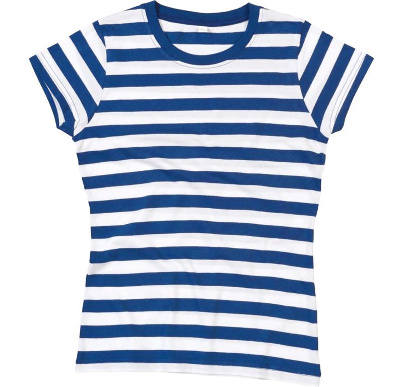 Ladies' striped T-Shirt M110S