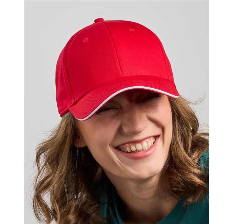 6 Panel Sandwich Cap Sport Sandwich-S