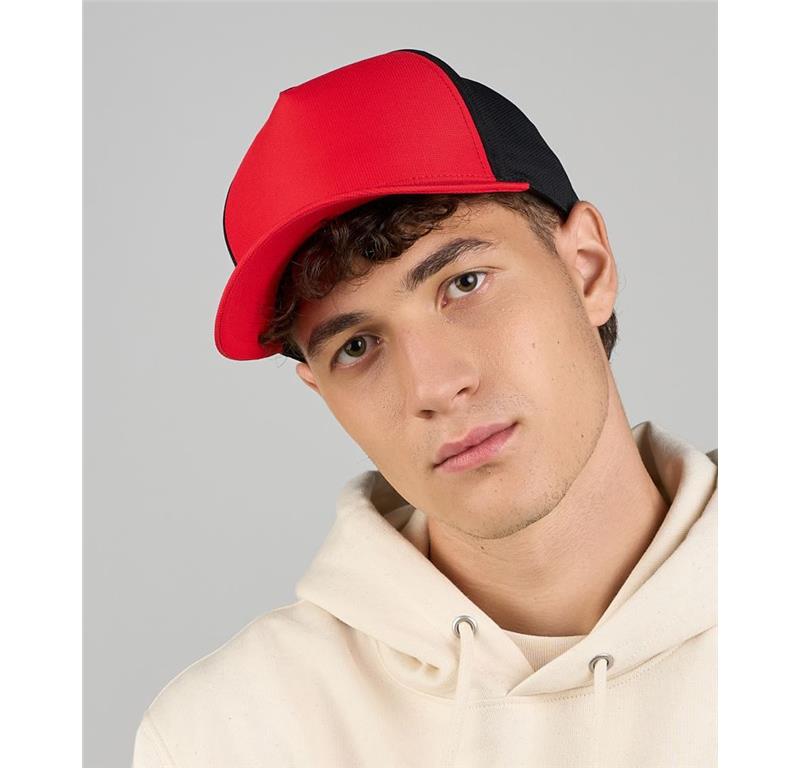 5-delna kapa z mrežico DEMPO