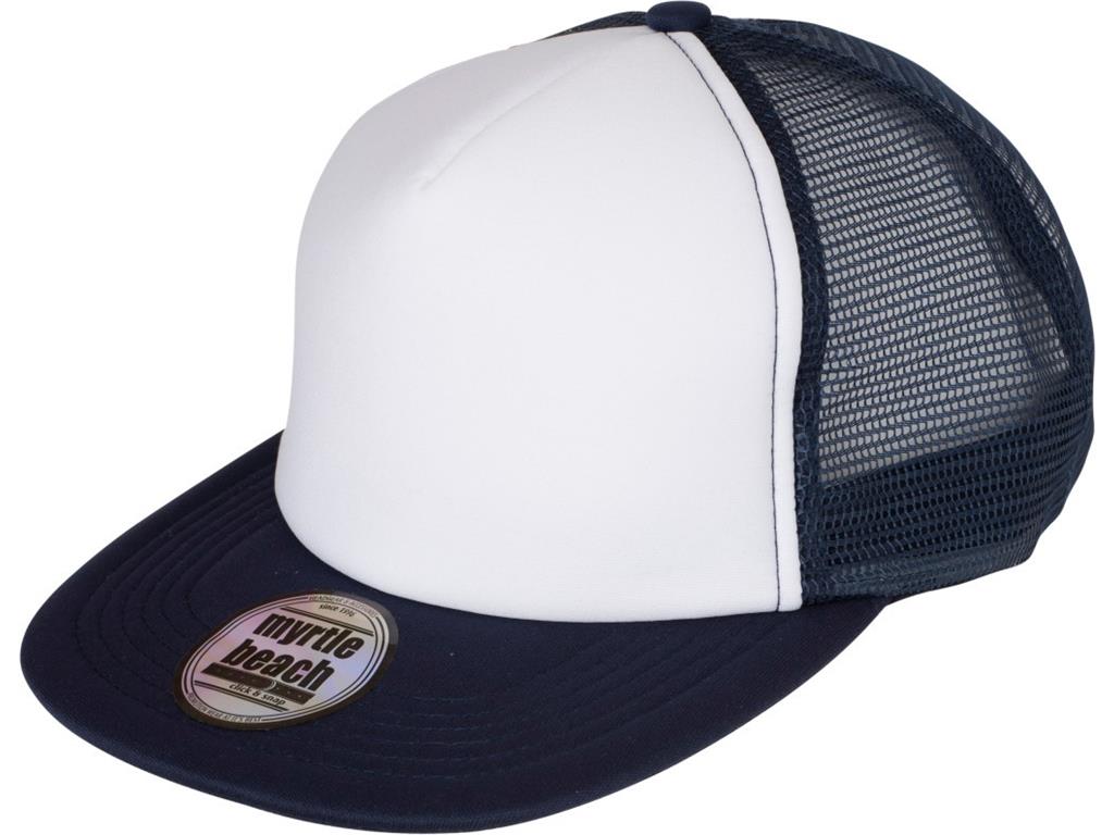 5 Panel Mesh Kappe mit flachem Schild MB