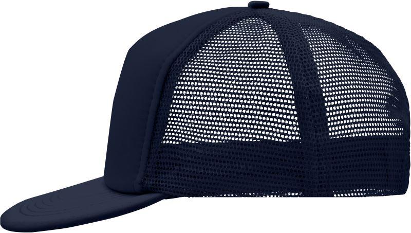 5 Panel Mesh Kappe mit flachem Schild MB