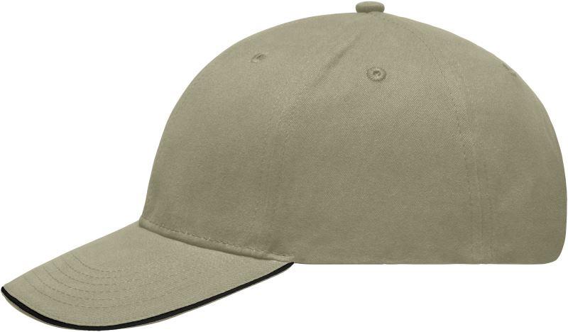 Gebürstete leichte 6 Panel Sandwich Kapp