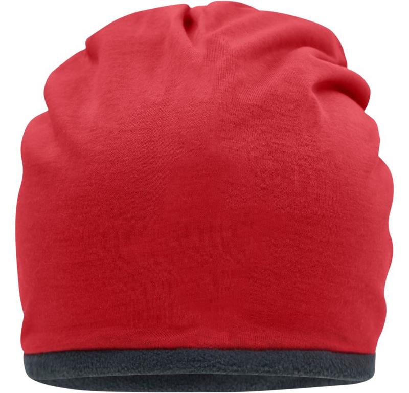 Jersey Beanie mit Fleecefutter MB 7131