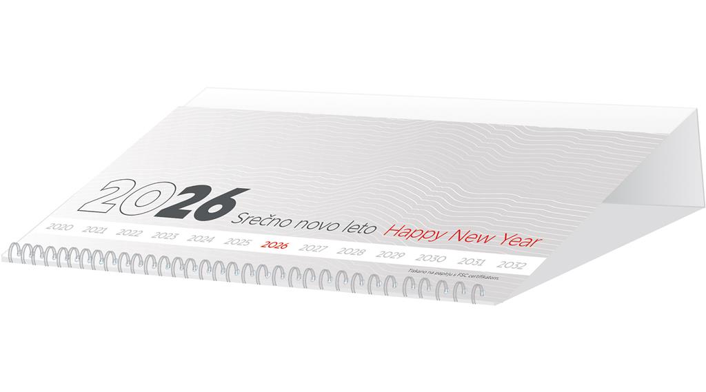 Namizni koledar LEŽEČI