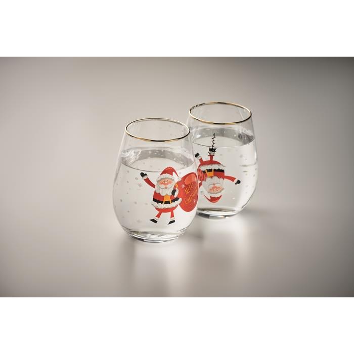 Set 2 božičnih lončkov NOEL