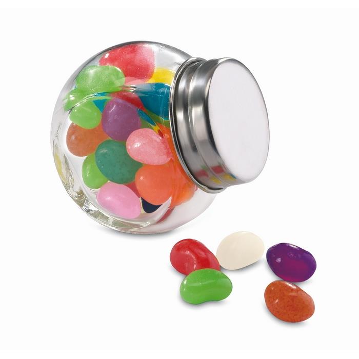 Glass jar with jelly beans KC7103 BE