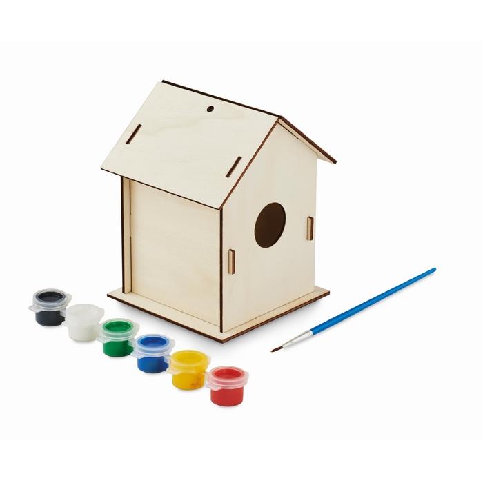 DIY wooden bird house kit PAINTHOUSE