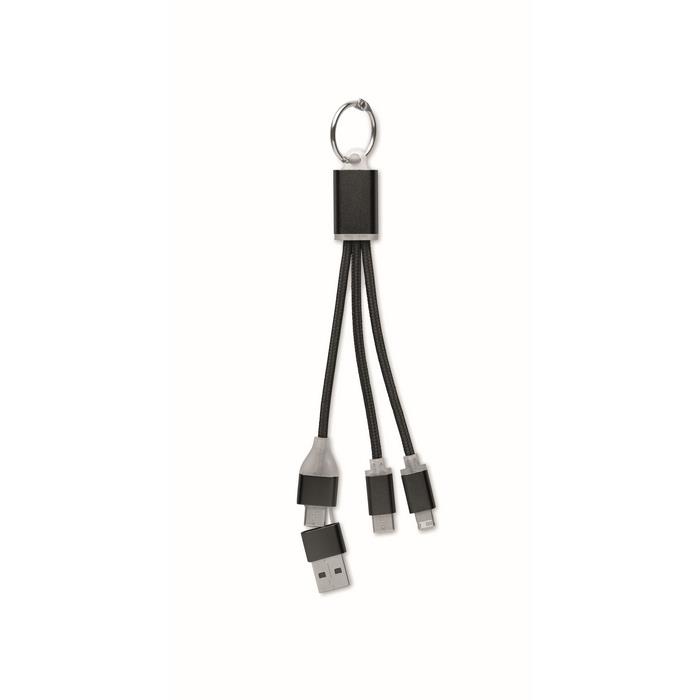4v1 polnilni kabel tip C BLUE
