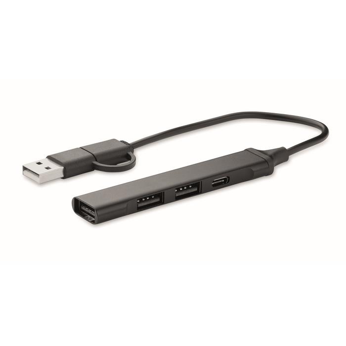 USB 4 port hub 19 cm CURRENT