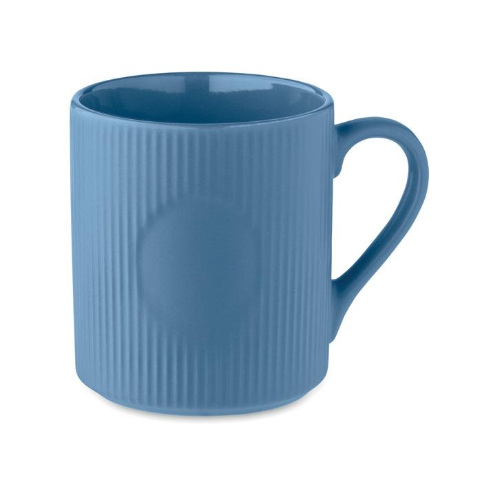 Ribbed ceramic mug mat 340 ml RIBMUG
