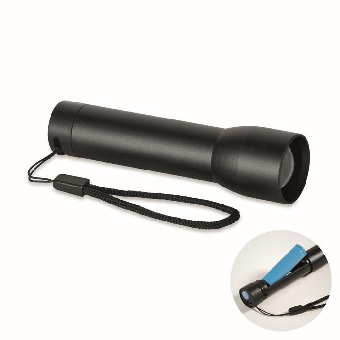 Aluminium rechargeable torch LUMEZO